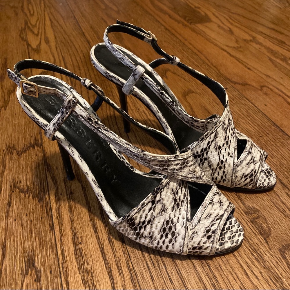Burberry Python Stilettos - image 2